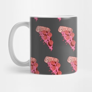 BASKETBALL PIZZA (Pattern) Mug